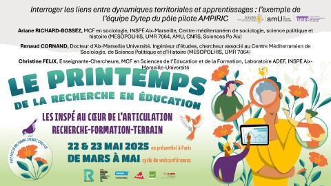 Printemps de la Recherche en éducation 2025