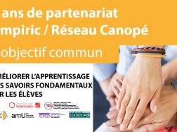 Cinq ans de partenariat Ampiric & Réseau Canopé