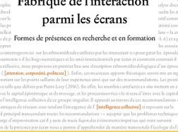 Fabrique de l’interaction parmi les écrans